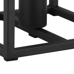 EGLO Eldrick tafellamp - E27(excl.) - industrieel - 20cm - Metaal - Zwart