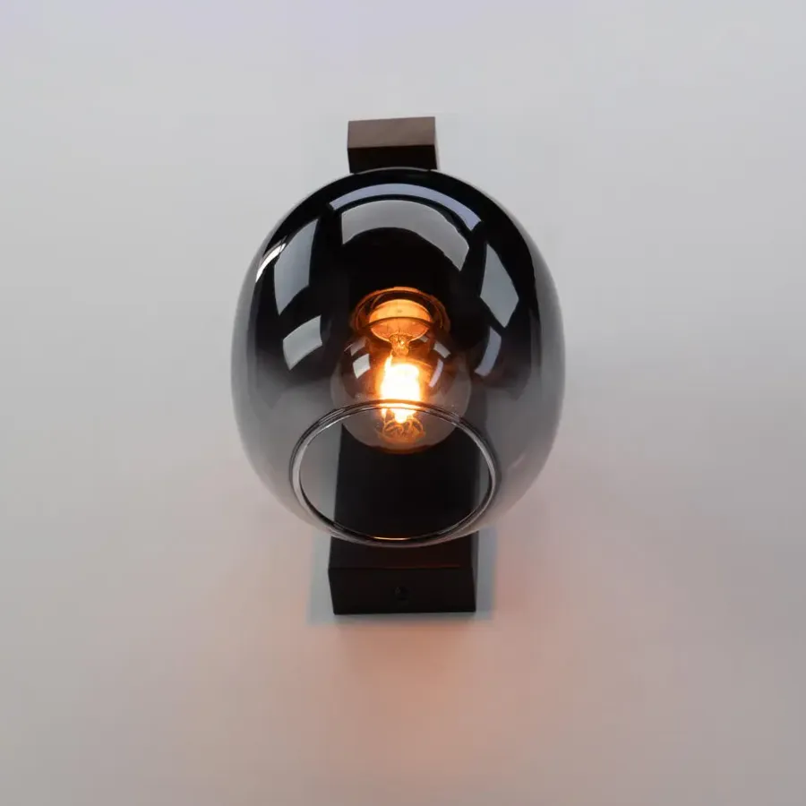 EGLO Filago Wandlamp - E27 - Bruin, zwart