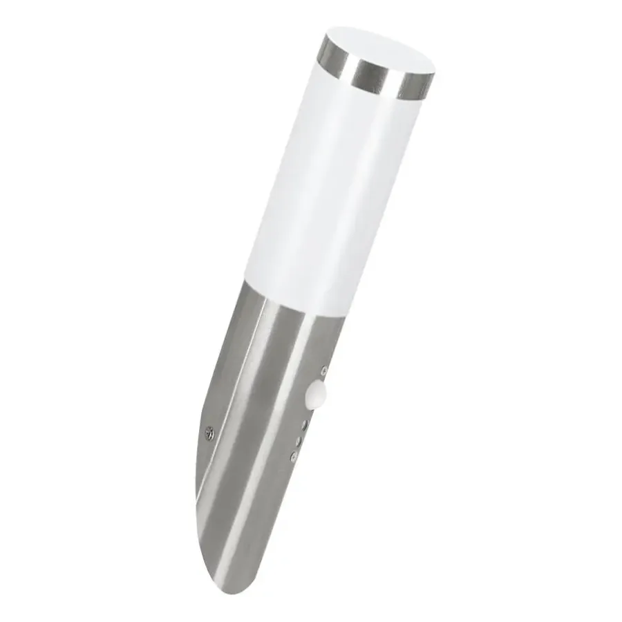 Wandlampen-EGLO Helsinki Wandlamp - E27 - 7.5 cm - RVS