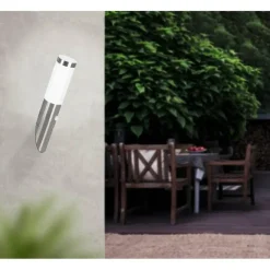 Wandlampen-EGLO Helsinki Wandlamp - E27 - 7.5 cm - RVS
