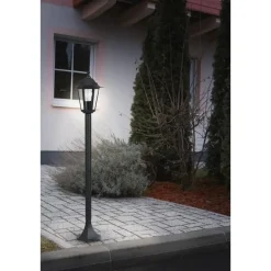 Staande Lampen-EGLO Laterna 4 Sokkellamp - Staande lamp - - E27 - 20.5 cm - Zwart