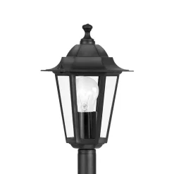 Staande Lampen-EGLO Laterna 4 Sokkellamp - Staande lamp - - E27 - 20.5 cm - Zwart