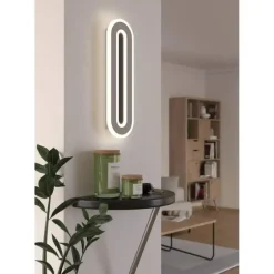 Wandlampen-EGLO Macchioni Wandlamp - LED - Kunststof - Wit