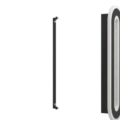 Wandlampen-EGLO Macchioni Wandlamp - LED - Kunststof - Zwart/Wit