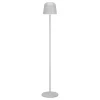 Staande Lampen-EGLO Mannera-L Staande lamp - USB-C - H 140 cm - Grijs
