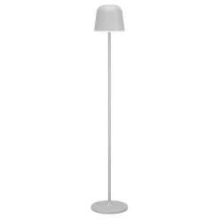 Staande Lampen-EGLO Mannera-L Staande lamp - USB-C - H 140 cm - Grijs