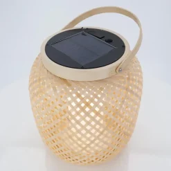 EGLO Marliano Solar Tafellamp - 24 cm - Bruin/Zwart/Wit
