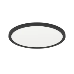 EGLO Minerario Plafonnière - LED - Kunststof - Zwart/Wit