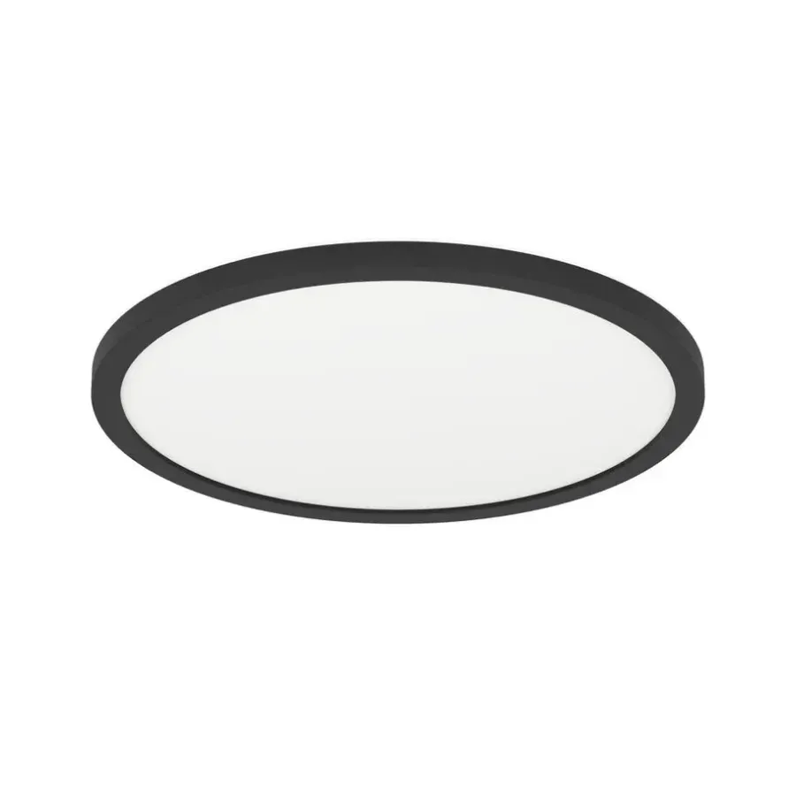 EGLO Minerario Plafonnière - LED - Kunststof - Zwart/Wit