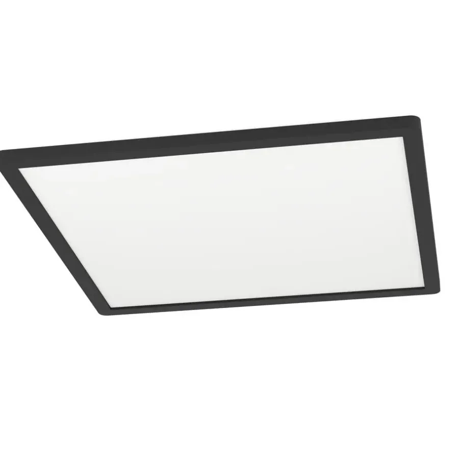 EGLO Minerario Plafonnière - LED - Kunststof - Zwart/Wit