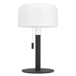 Tafellampen-EGLO Montapalma Tafellamp buiten - LED - Zwart, Wit