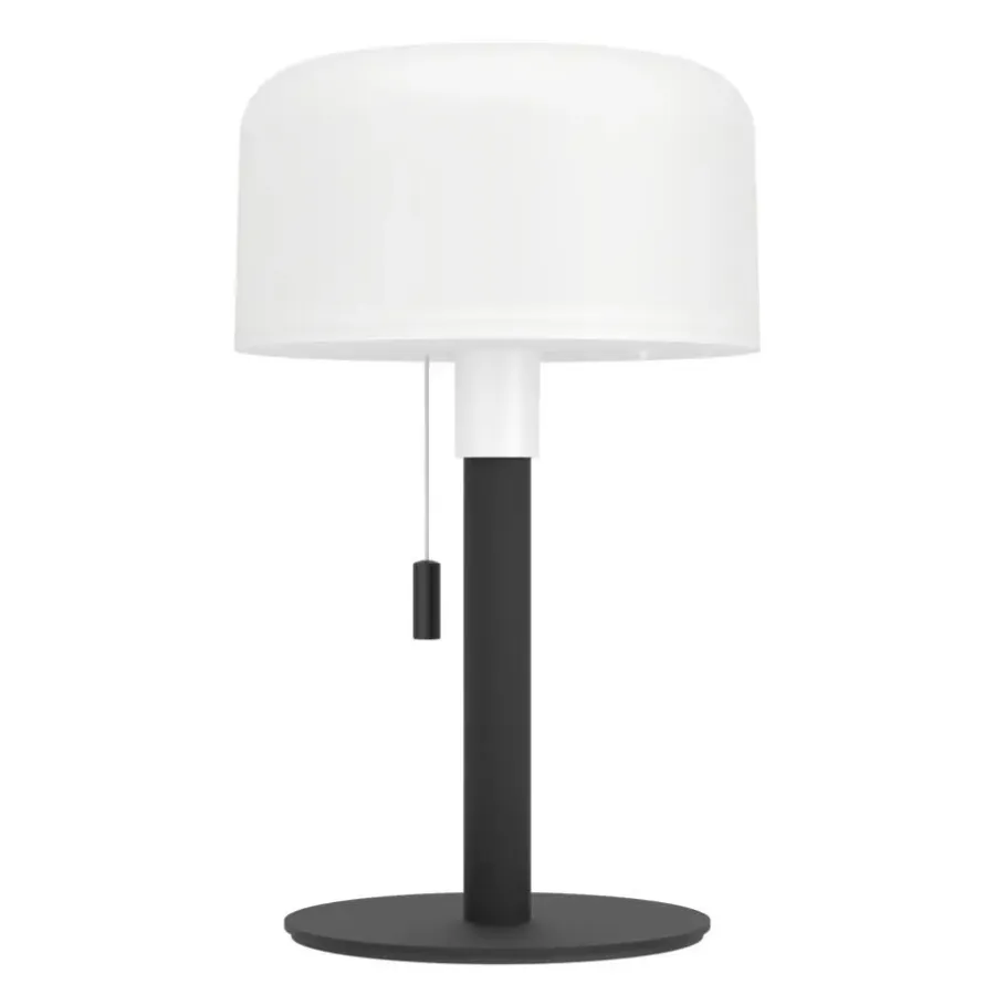 Tafellampen-EGLO Montapalma Tafellamp buiten - LED - Zwart, Wit