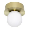 EGLO Mosiano plafondlamp - LED - Ø 11 cm - Goud/Wit