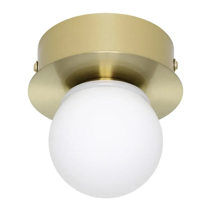 EGLO Mosiano plafondlamp - LED - Ø 11 cm - Goud/Wit