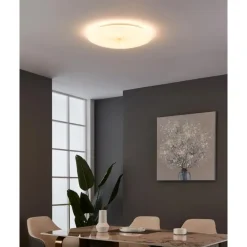Plafondlampen-EGLO Nieves 1 Plafond- en Wandlamp - LED - Ø 51 cm - Wit/Goud