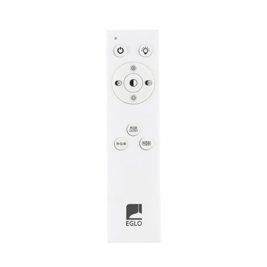 Plafondlampen-EGLO Palmaves 3 Plafonnière - LED - 55 cm - Zilvergrijs
