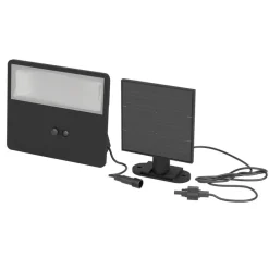 EGLO Panettieri Solar Wandlamp - LED - 17 cm - Zwart