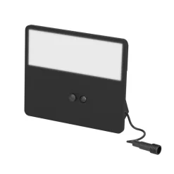 EGLO Panettieri Solar Wandlamp - LED - 17 cm - Zwart