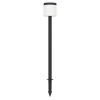 Buitenverlichting|Prikspots-EGLO Pantete Solar Priklamp - LED - 115 cm - Zwart/Wit