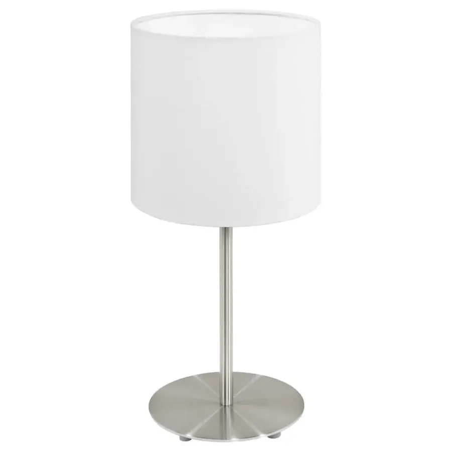 EGLO Pasteri Tafellamp - E27 - 18 cm - Nikkelmat