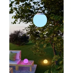 Buitenverlichting|Tafellampen-EGLO Poggiobello Tafellamp buiten - LED - Wit