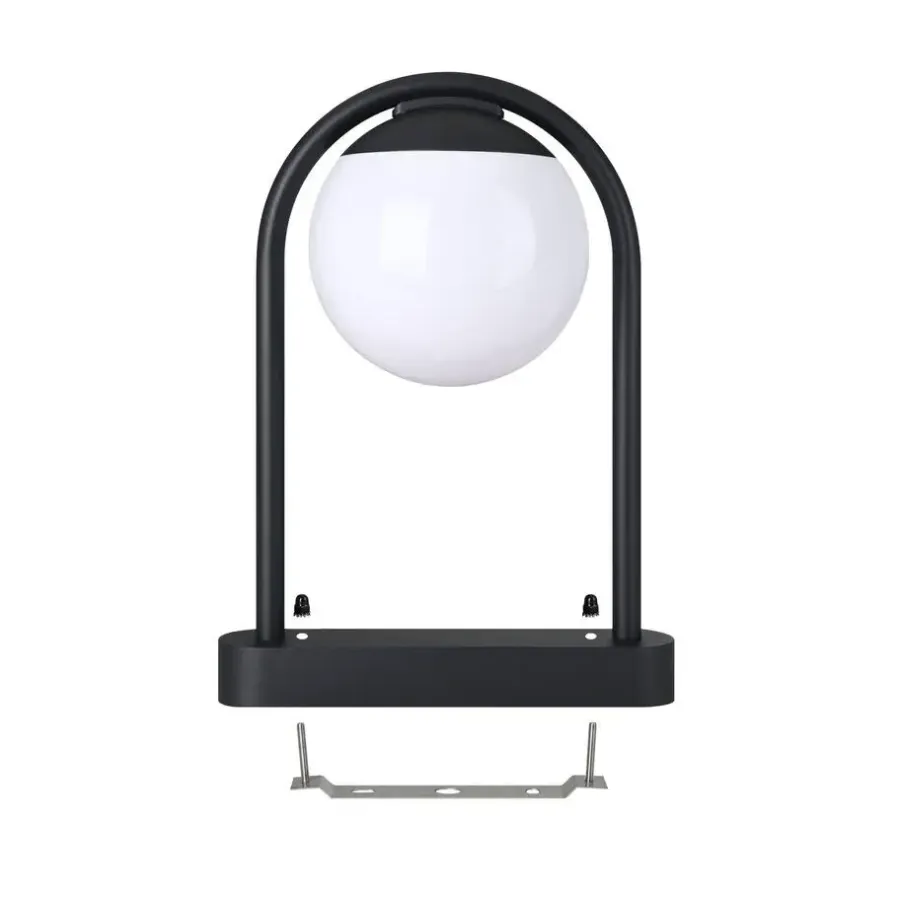 EGLO Prata Vecchia Sokkellamp - E27 - Ø 18 cm - Zwart