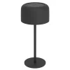 EGLO Roccanova Tafellamp - Solar - 30 cm - Zwart - Oplaadbaar
