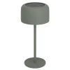 Buitenverlichting|Tafellampen-EGLO Roccanova Tafellamp - Solar - 30 cm - Groen - Oplaadbaar