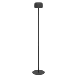 EGLO Roccanova-L Vloerlamp - Solar - 120 cm - Zwart - Oplaadbaar