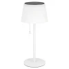 Tafellampen-EGLO Scordiano Tafellamp - Solar - 38 cm - Wit - Oplaadbaar
