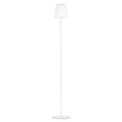 EGLO Scordiano-L Vloerlamp - Solar - 120 cm - Wit - Oplaadbaar