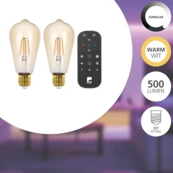 EGLO connect.z EGLO starter-z Starterspakket - E27 LED Lampen - Afstandsbediening