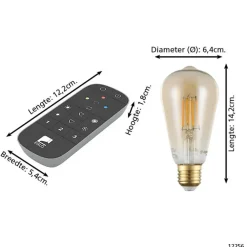 EGLO connect.z EGLO starter-z Starterspakket - E27 LED Lampen - Afstandsbediening