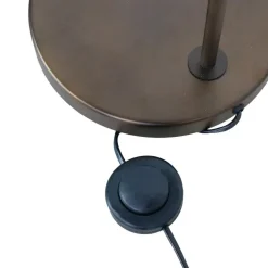 Staande Lampen-EGLO Swaby Vloerlamp - E27 - 159.5 cm - Brons