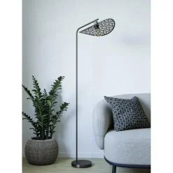Staande Lampen-EGLO Swaby Vloerlamp - E27 - 159.5 cm - Brons