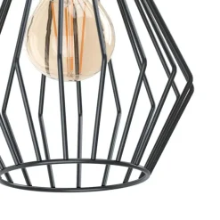 Wandlampen-EGLO Tabillano 1 Wandlamp - E27 - 16 cm - Zwart
