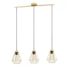 Hanglampen-EGLO Tarbes Hanglamp - E27 - 79,5 cm - Goud