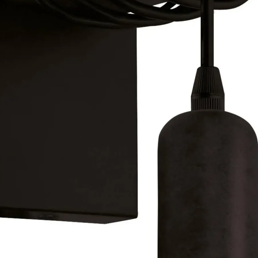 Wandlampen-EGLO Townshend 6 Wandlamp - E27 - 19 cm - Zwart