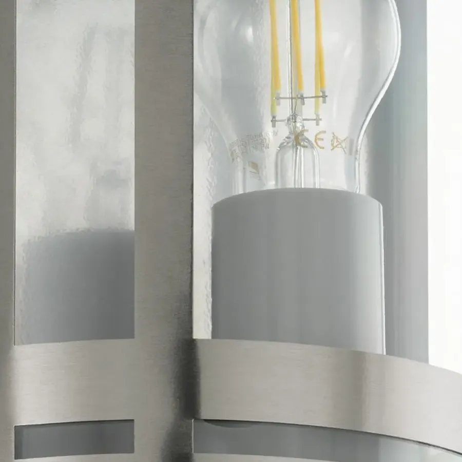 EGLO Tribano Wandlamp - E27 - Ø 23 cm - RVS