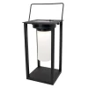 EGLO Usigni Solar Tafellamp - 28 cm - Zwart/Wit