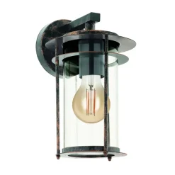 Wandlampen-EGLO Valdeo Wandlamp - E27 - 27,5 cm - Koper Antiek