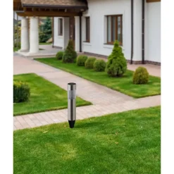 EGLO z_solar tuinverlichting zonne-energie - prikspot - set 5 x LED - RVS