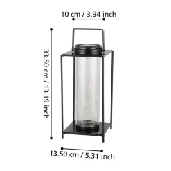 Tafellampen-EGLO z_solar tuinverlichting zonne-energie - prikspot - LED - Bloemenpatroon