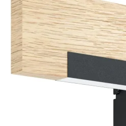 EGLO CamachoWandlamp-LED-44cm-Zwart/Bruin
