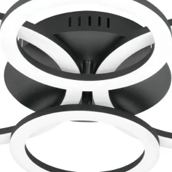 EGLO connect.z EGLOconnect.zParrapos-ZSmartPlafondlamp-61,5cm-Zwart/Wit