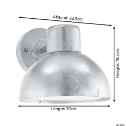Wandlampen-EGLO Entrimo-Buitenverlichting-IP44-Wandlamp-1Lichts-Wit