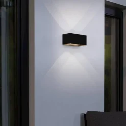 EGLO LesmoWandlampBuiten-LED-24cm-Zwart