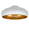 Plafondlampen-EGLO MoganoPlafondlamp-E27-Ø40cm-Wit/Goud