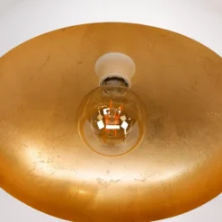 Plafondlampen-EGLO MoganoPlafondlamp-E27-Ø40cm-Wit/Goud