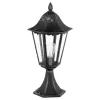 EGLO Navedo-Buitenverlichting-Tuinpaaltje-1Lichts-Zwart,Zilver-Patina